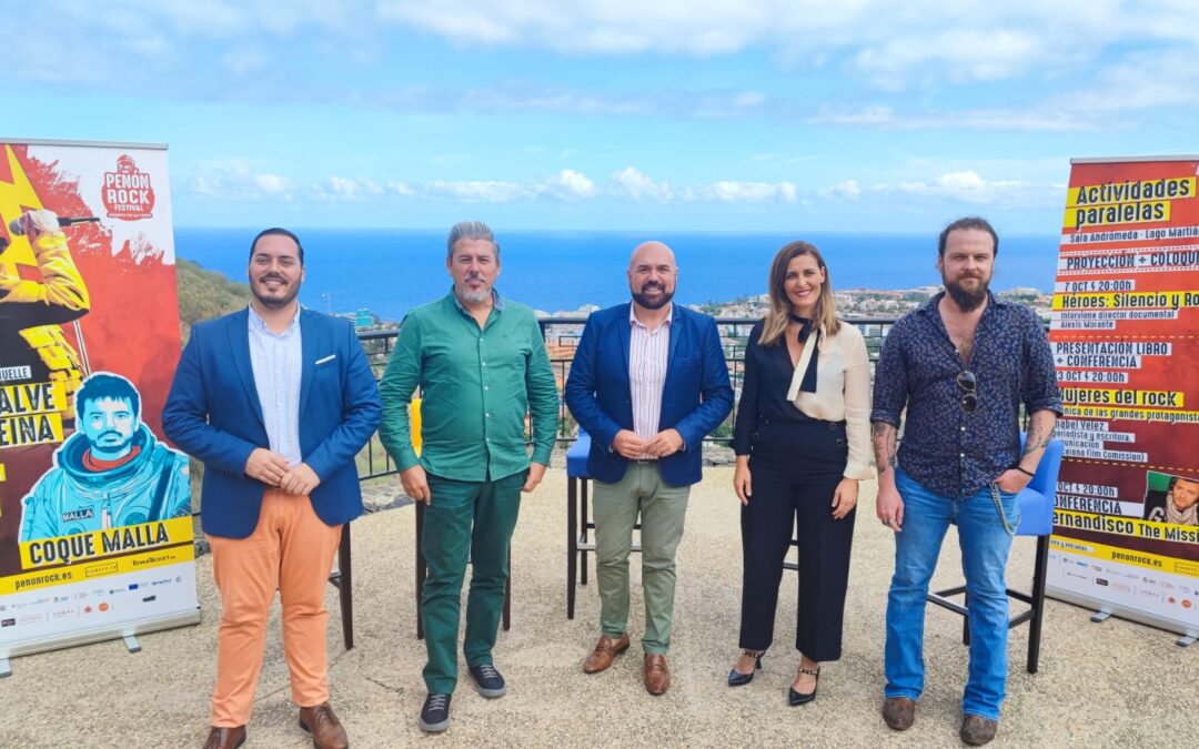 Peñón Rock superará las 3.000 entradas vendidas en su quinta edición que se celebra el sábado 15 de octubre en la Explanada del Muelle de Puerto de la Cruz 