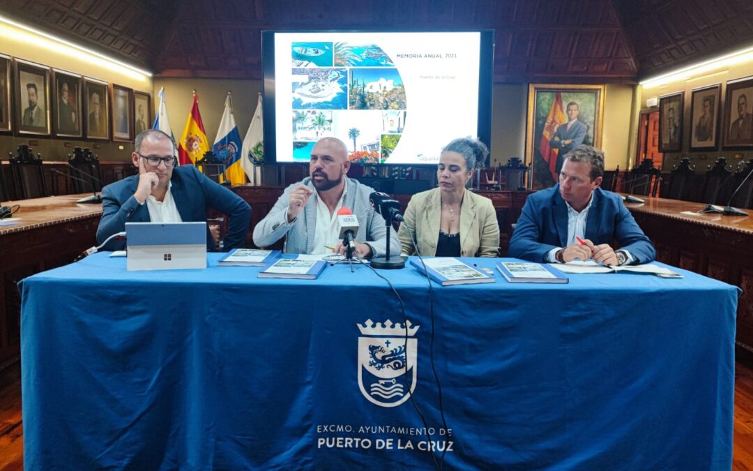 Puerto de la Cruz presenta la memoria anual del servicio de abastecimiento y saneamiento de la ciudad