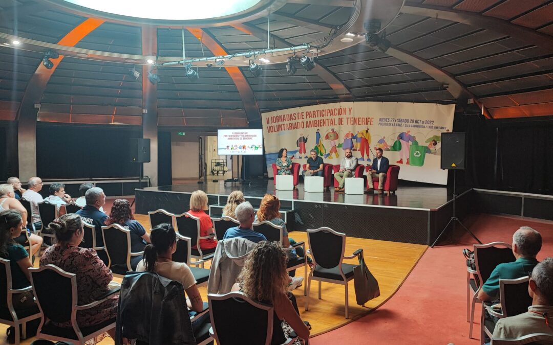 Puerto de la Cruz acoge las II Jornadas de Participación y Voluntariado Ambiental del Cabildo de Tenerife