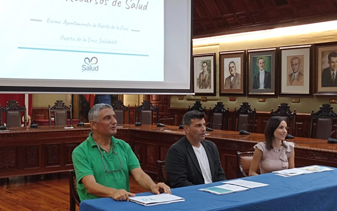 Puerto de la Cruz presenta la primera Guía de Salud municipal, “Puerto de la Cruz Saludable»