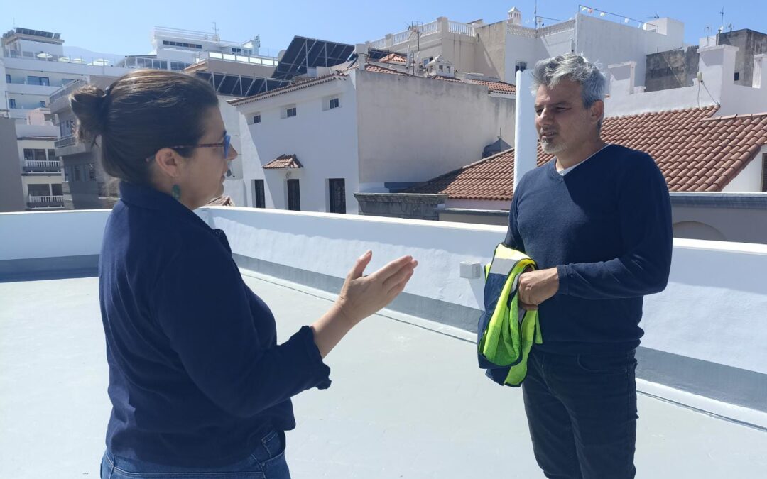 Finalizan las obras de conservación y mantenimiento en la Escuela de Música municipal de Puerto de la Cruz