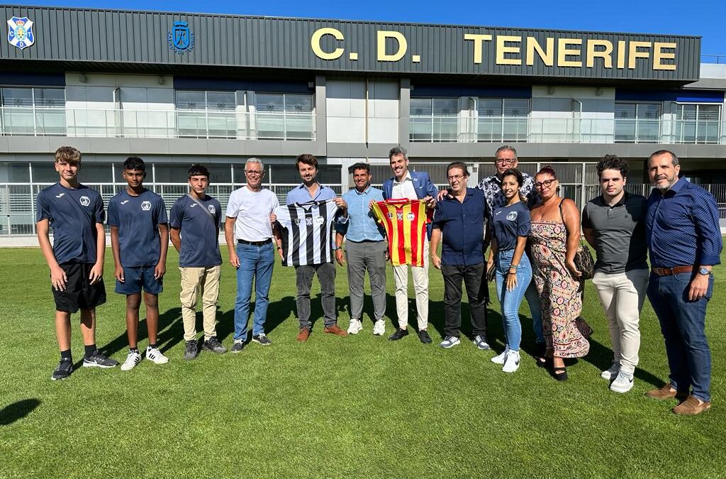 Dos clubes portuenses firman un convenio con el C.D. Tenerife