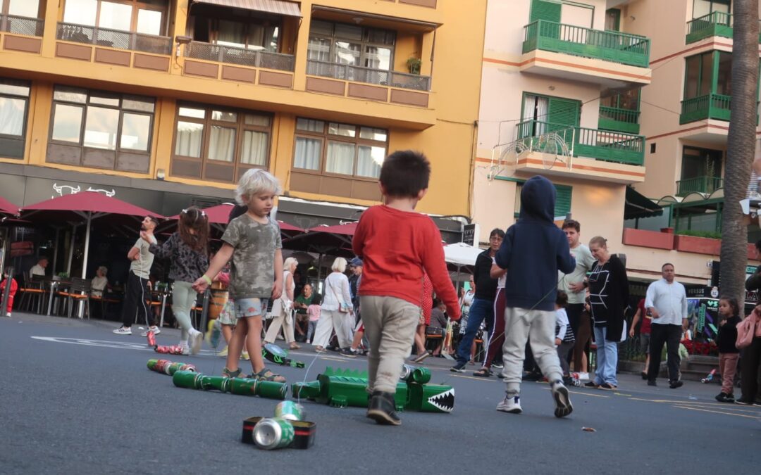 Cacharros e ilusión, en la víspera de San Andrés en Puerto de la Cruz