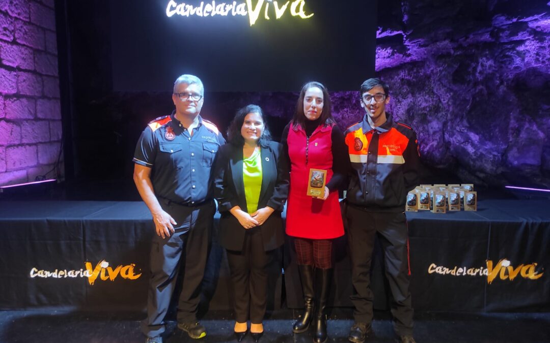 Reconocimiento para Protección Civil de Puerto de la Cruz por su labor durante el incendio forestal