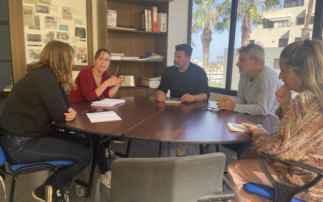 Ciudad Sostenible y Salud coordinan junto al área de inclusión de AFES posibles acciones para la recuperación de la salud mental a través del cuidado del Medio Ambiente