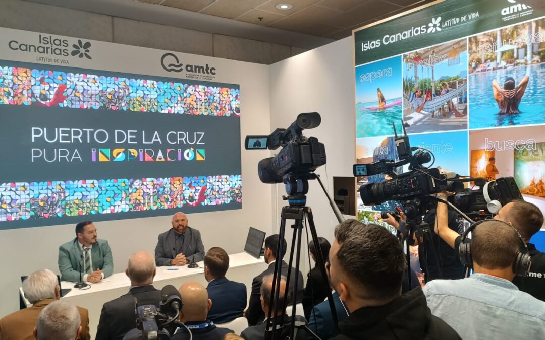 ‘Pura inspiración’, lema de la campaña del destino pionero de Canarias, Puerto de la Cruz, en FITUR 2024