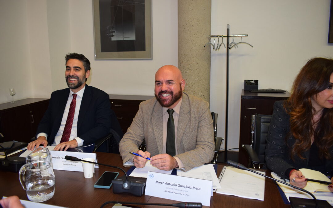 El alcalde representa a Puerto de la Cruz en la comisión de Turismo de la FEMP constituida este lunes en Madrid