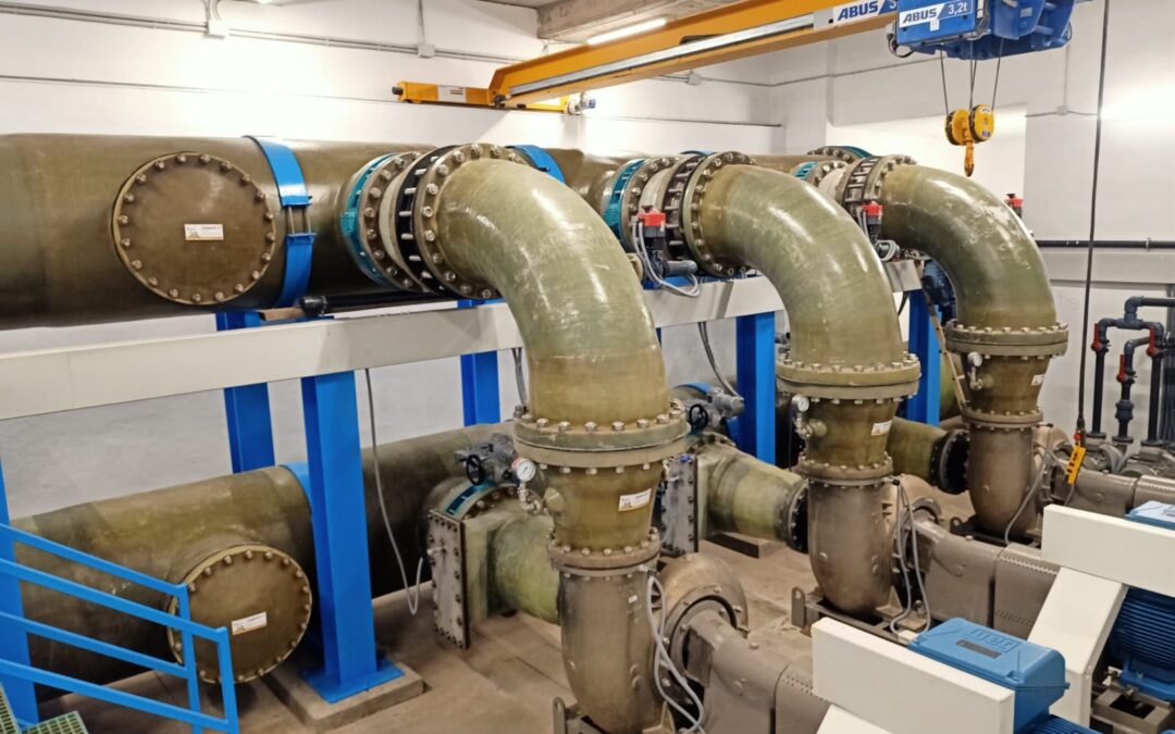 Últimas pruebas de llenado y vaciado del Lago tras la llegada de las nuevas válvulas hechas a medida en Alemania