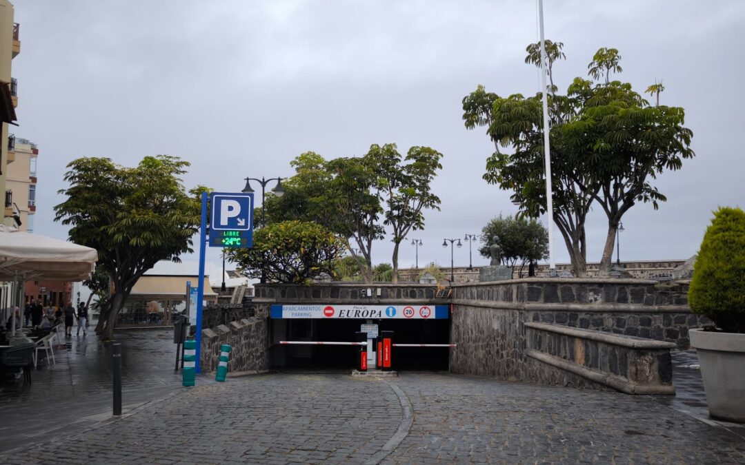 Decretado el cierre provisional del parking de la Plaza de Europa debido a las deficiencias del sistema contra incendios