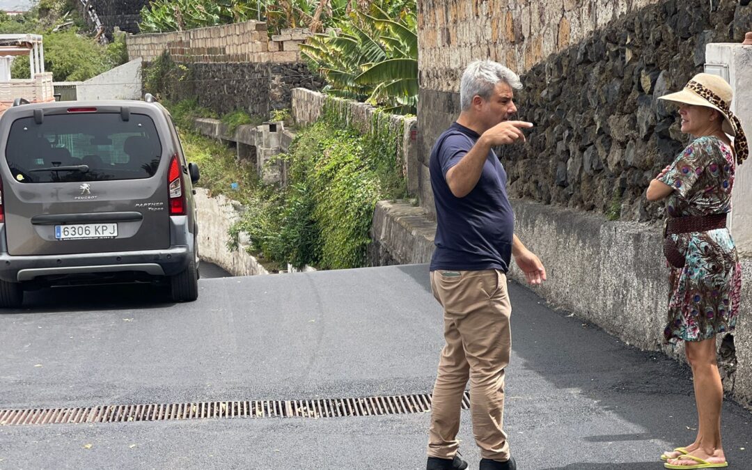 Ciudad Sostenible culmina el asfaltado de la calle Mamora