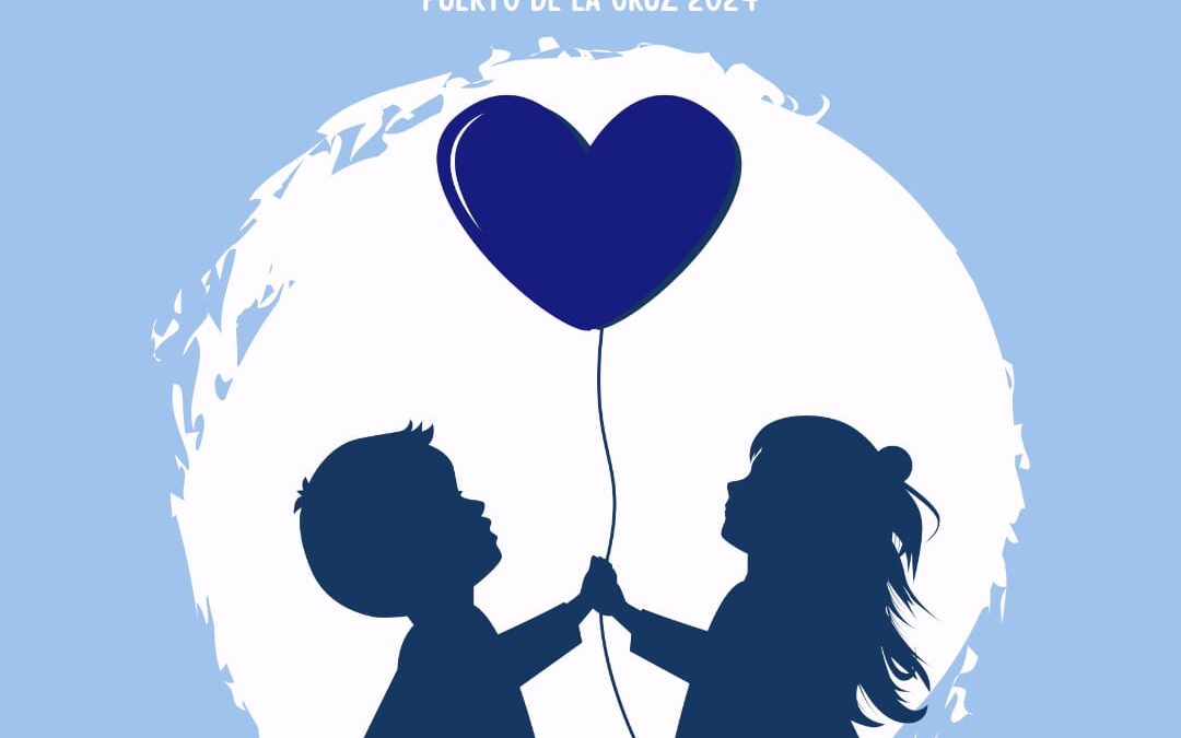 Puerto de la Cruz se vuelca con Visión Azul visibilizando el trastorno del espectro autista