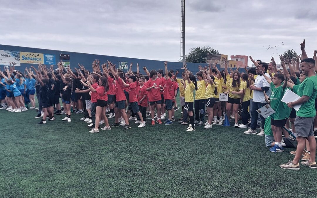 Puerto de la Cruz celebra las II Miniolimpiadas Escolares junto a los cinco centros del municipio