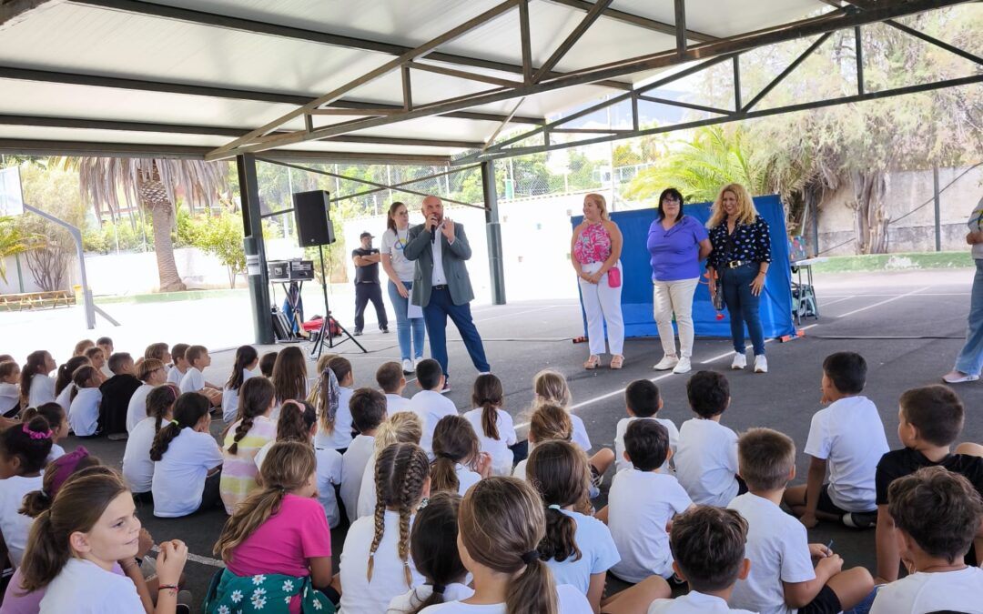 Puerto de la Cruz pone en marcha ‘Coles Violeta’ para sensibilizar al alumnado infantil sobre violencia de género