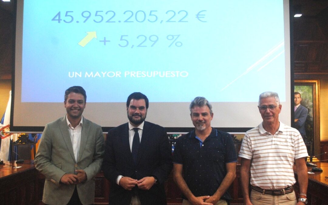 «Puerto de la Cruz presenta los presupuestos más sociales de la historia del municipio»