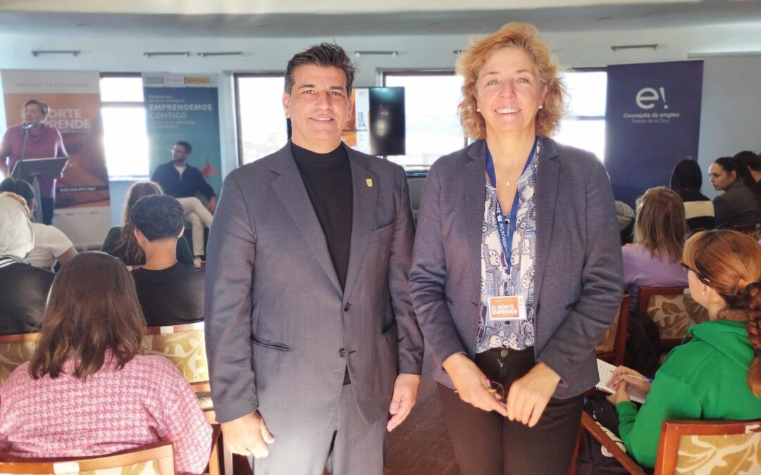 El Ayuntamiento y la Cámara de Comercio promueven las oportunidades de negocio en Puerto de la Cruz con la feria ‘El norte emprende’