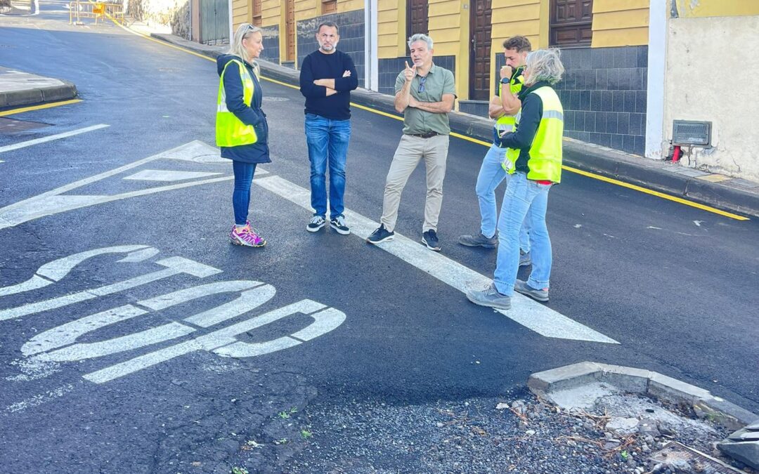 Las obras de saneamiento de la calle Nueva entran en su fase final