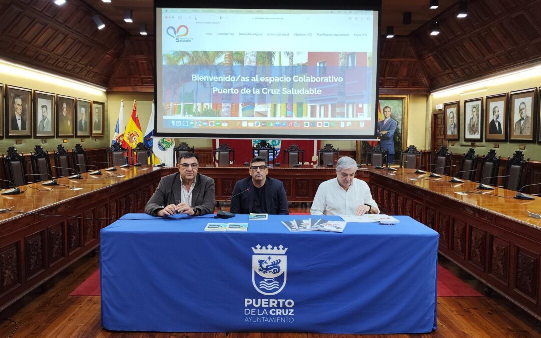 Puerto de la Cruz presenta su estrategia de salud con la creación de una mesa intersectorial