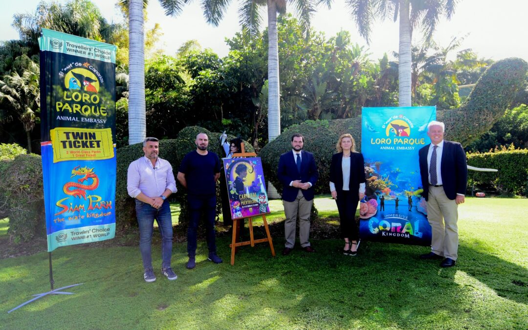 Presentación del cartel y programación del Carnaval Internacional de Puerto de la Cruz: «El Universo de Tim Burton»