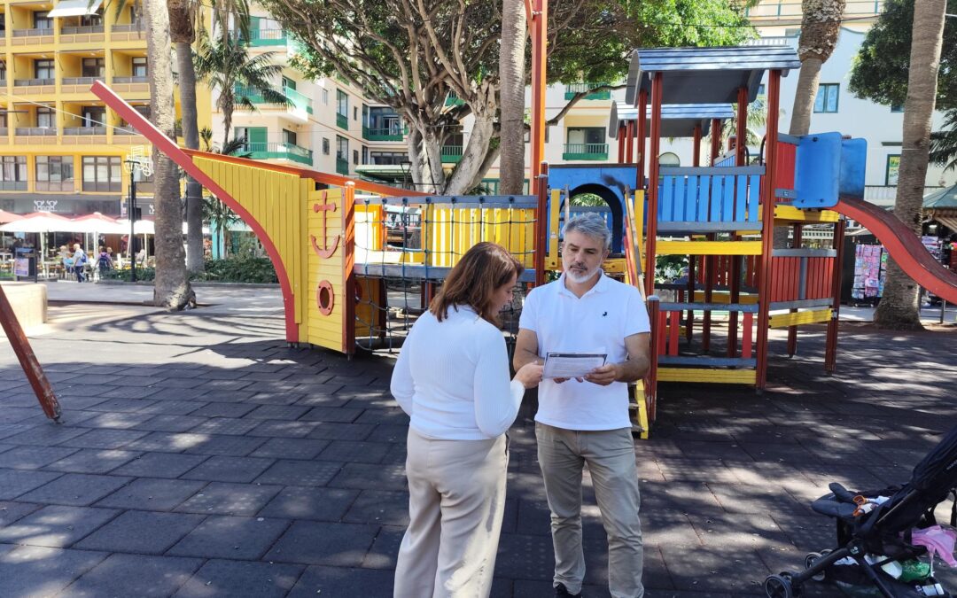 Puerto de la Cruz construirá nuevos parques infantiles en todo el municipio en sustitución de los actuales 