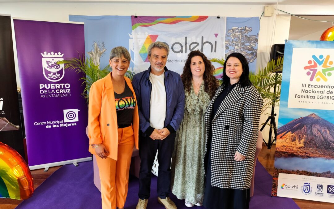 Más de 30 familias LGTBIQ+ de toda España convierten a Puerto de la Cruz en referente estatal de diversidad e inclusión