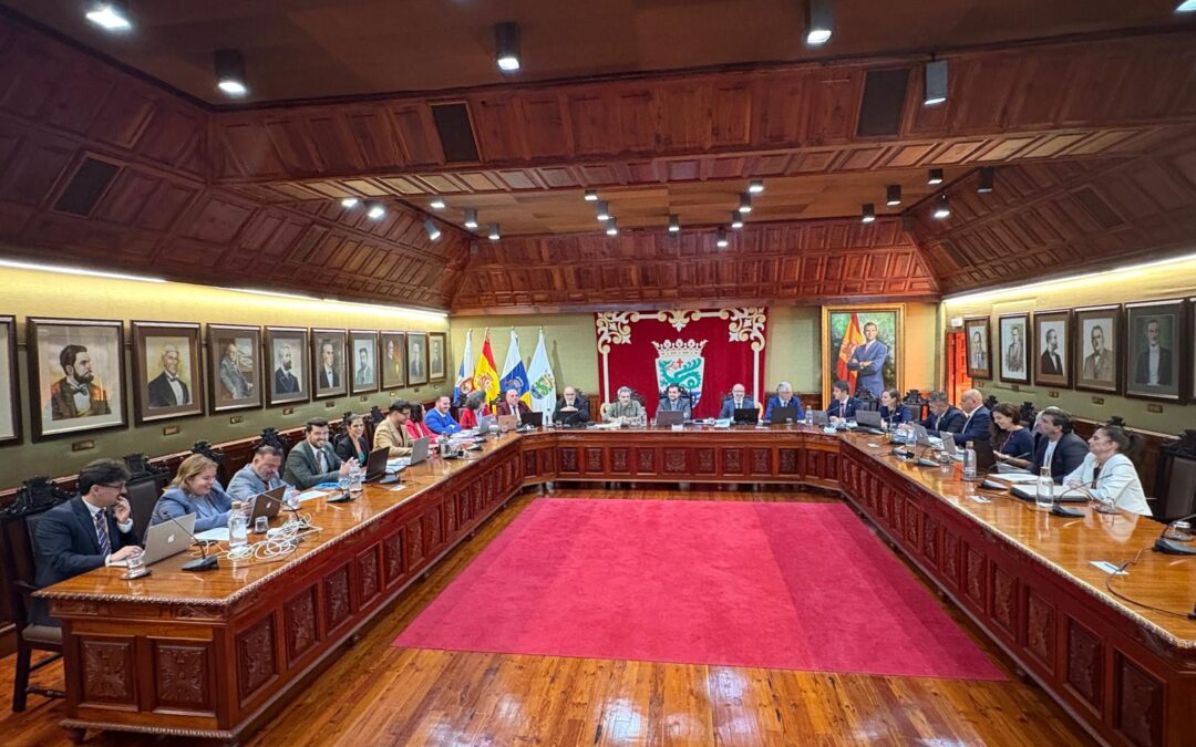El Ayuntamiento de Puerto de la Cruz celebra su Pleno Ordinario con importantes aprobaciones