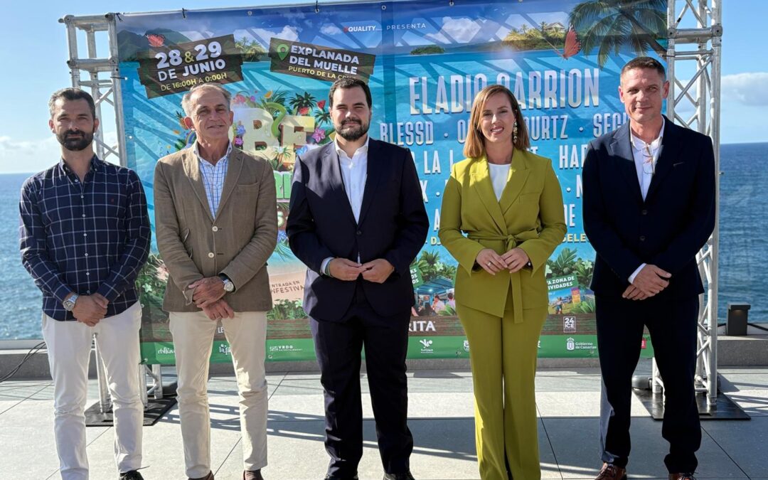 Puerto de la Cruz se prepara para vivir el Reggaeton Beach Festival