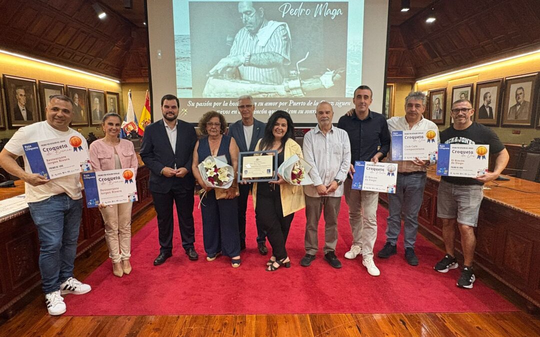 Entrega de premios de la ‘Ruta de la Croqueta’ en Puerto de la Cruz