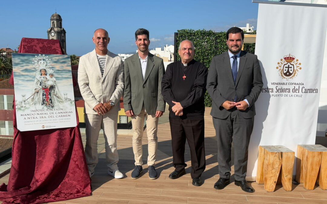 Presentación del acto de Imposición del fajín del Mando Naval de Canarias a Ntra. Sra. del Carmen