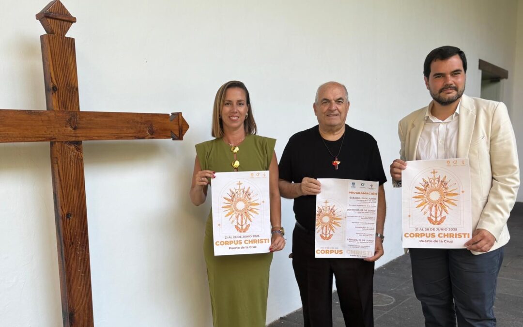 Puerto de la Cruz celebra la festividad del Corpus Christi