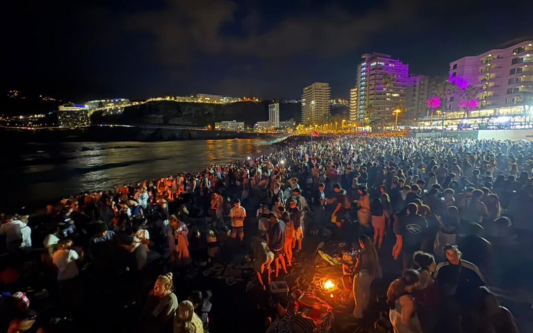 La Noche de San Juan en Puerto de la Cruz: Tradición, seguridad y buenas energías en una celebración sin incidentes