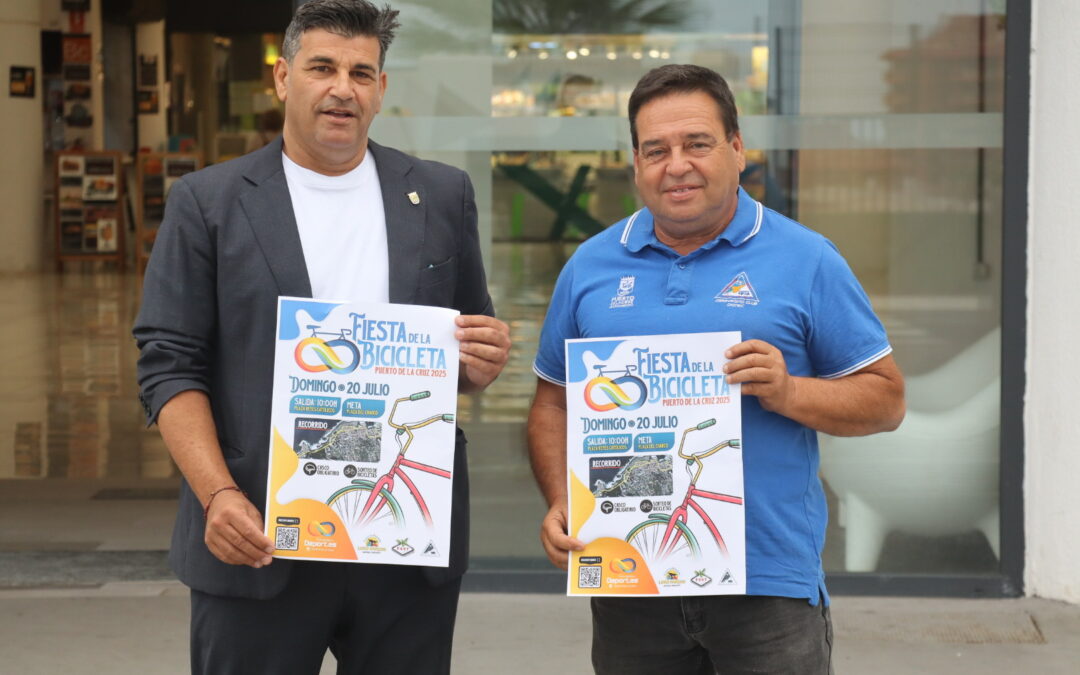 Puerto de la Cruz celebrará la Fiesta de la Bicicleta el domingo 20 de julio