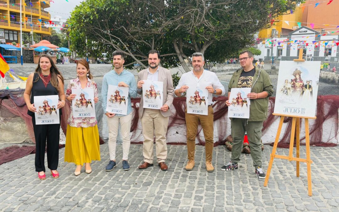 Más de un centenar de actos componen la extensa programación de las Grandes Fiestas de Julio 2025 en Puerto de la Cruz
