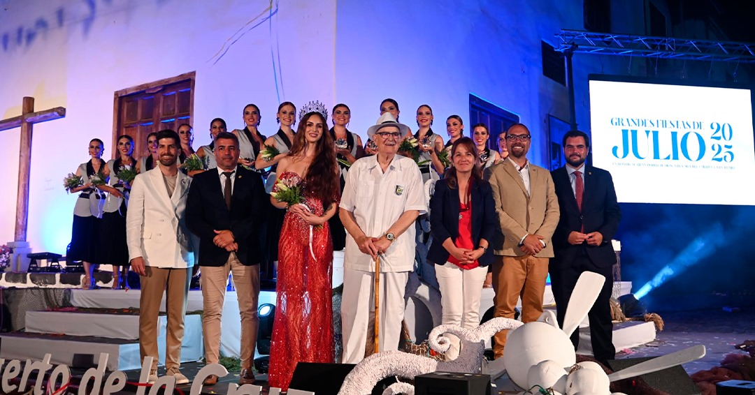 Puerto de la Cruz brilla con el emotivo pregón de “Pepín” Ramón Castilla Yanes que da inicio a las Grandes Fiestas de Julio 2025