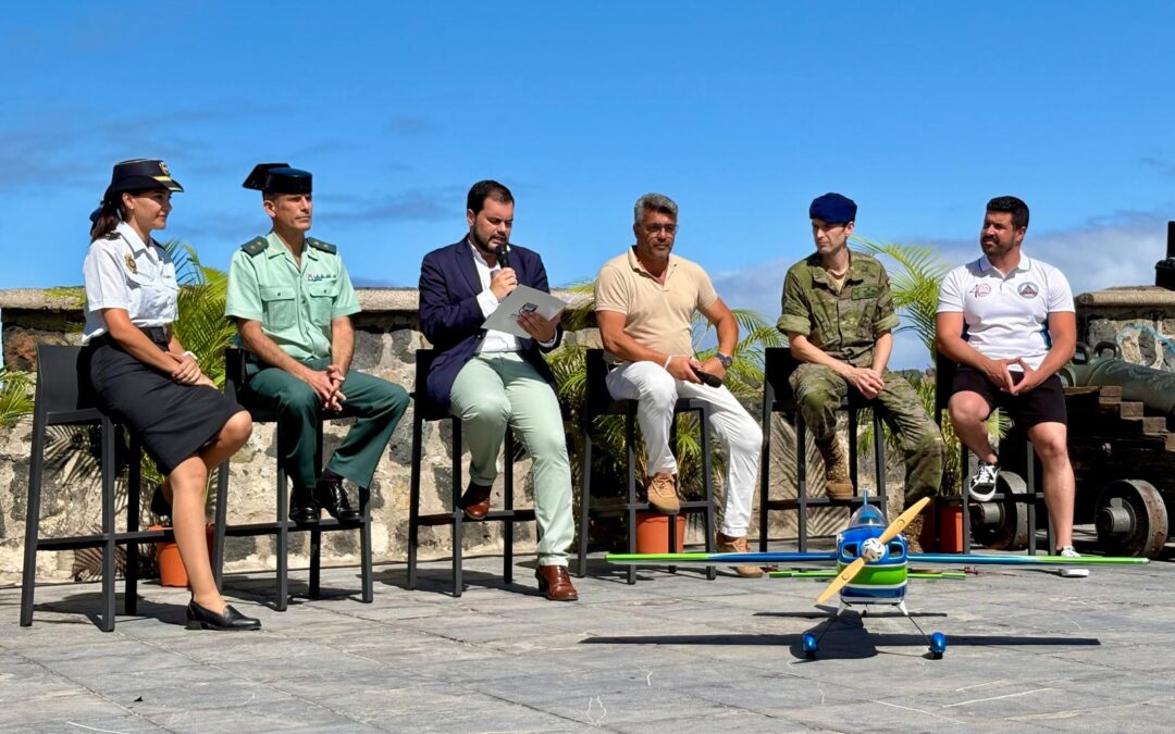 Presentación del XXIX Festival Internacional de Aeromodelismo y Aeronáutica 2025 en Puerto de la Cruz