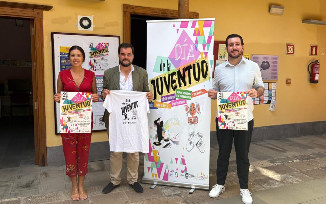 Puerto de la Cruz presenta el ‘Día de la Juventud 2025’ con un programa dinámico para los Jóvenes