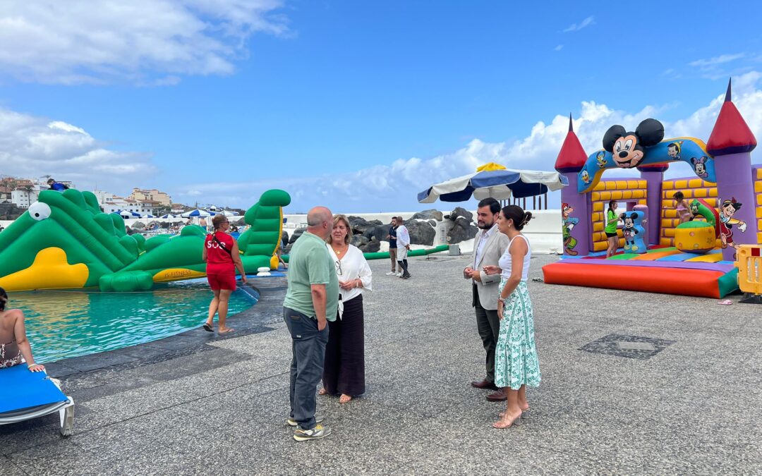 Este verano, el Lago Martiánez se llena de diversión para los más pequeños