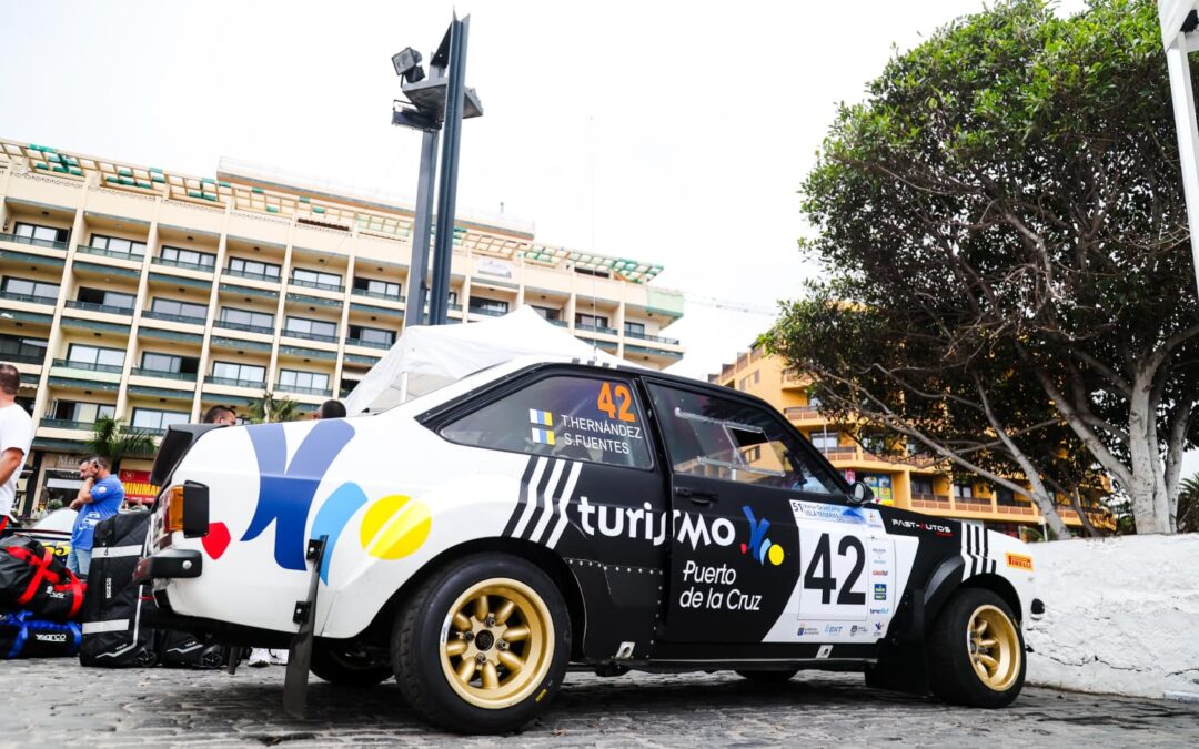 Puerto de la Cruz acelera hacia el futuro turístico en el 51 Rallye Overcame Isla de Tenerife Histórico