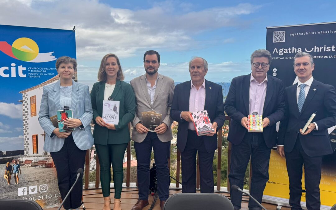 Puerto de la Cruz celebra la décima edición del Festival Internacional Agatha Christie, consolidando su apuesta por la cultura, el misterio y el turismo literario