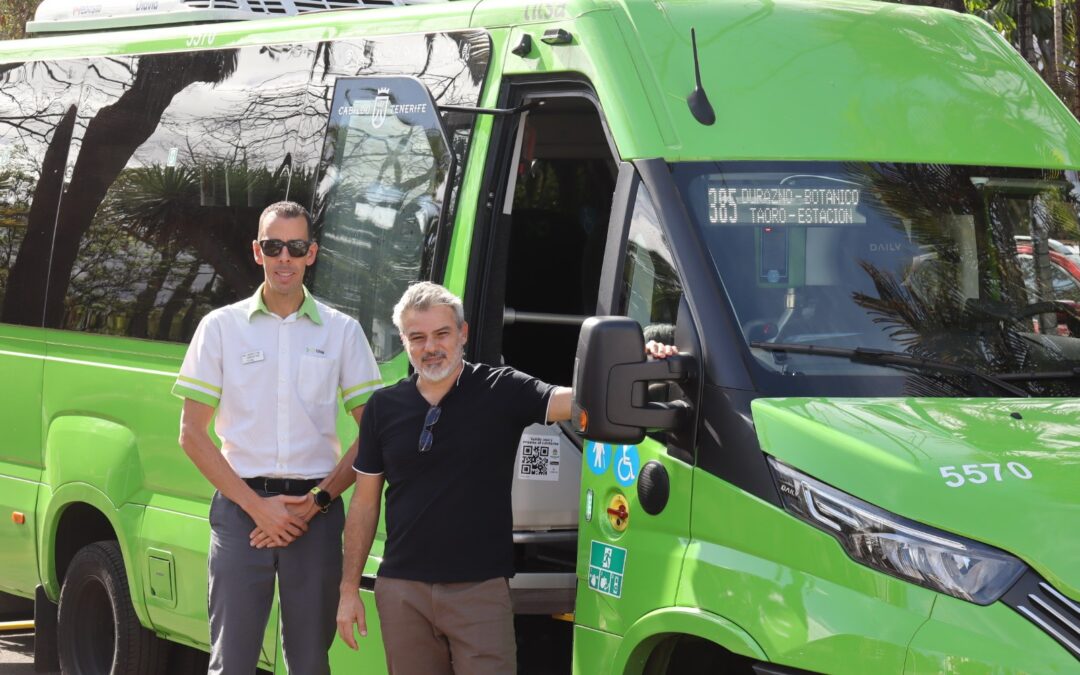 Puerto de la Cruz contará por primera vez con una línea circular de guaguas que unirá los barrios con los ambulatorios