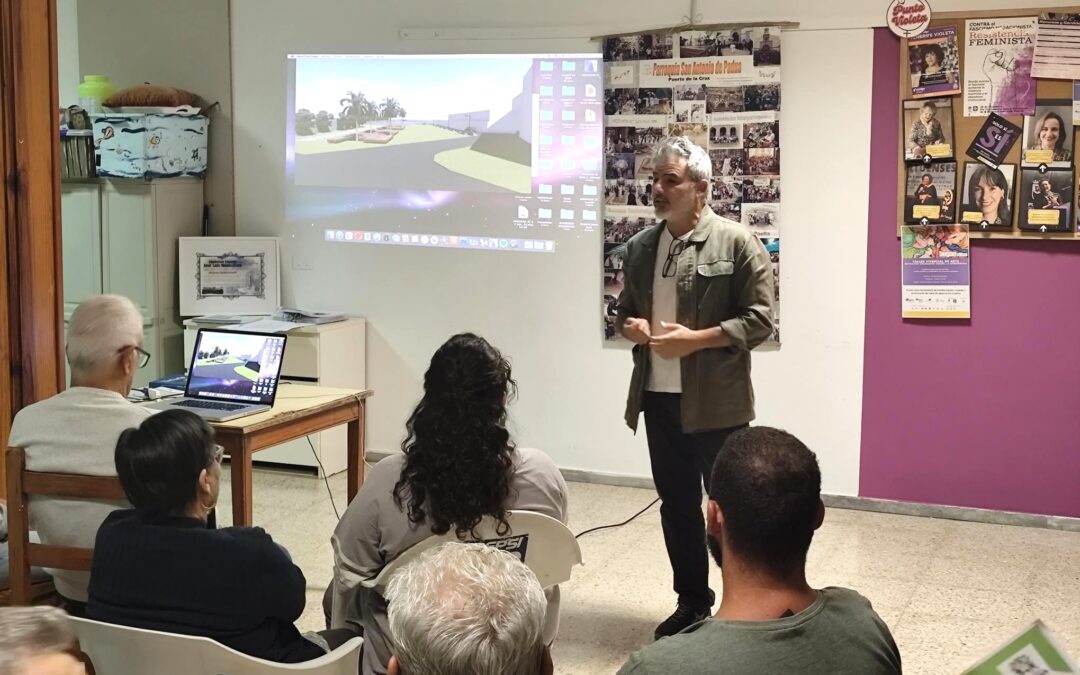 El Ayuntamiento presenta al barrio el anteproyecto para la transformación integral de San Antonio