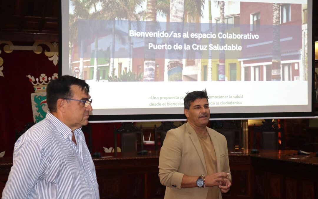 Puerto de la Cruz pone por primera vez en marcha la Mesa Intersectorial Saludable para coordinar políticas locales de bienestar