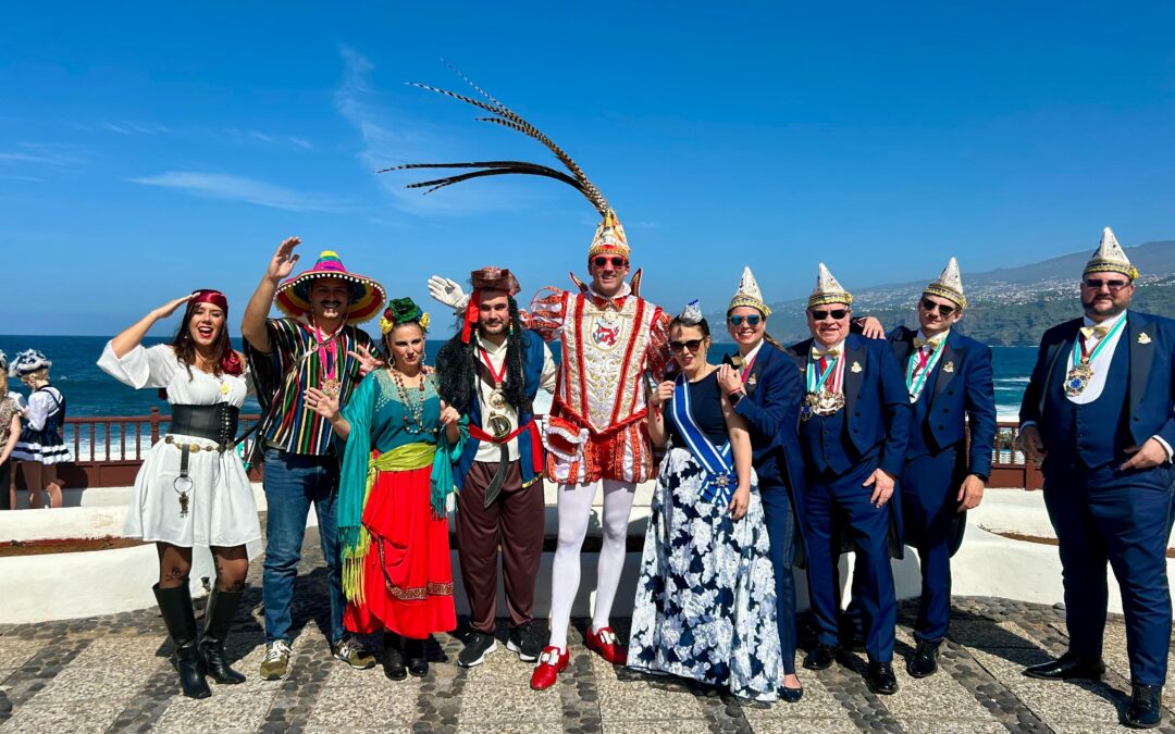 El Gran Coso Apoteósico consolida el carácter internacional del Carnaval de Puerto de la Cruz