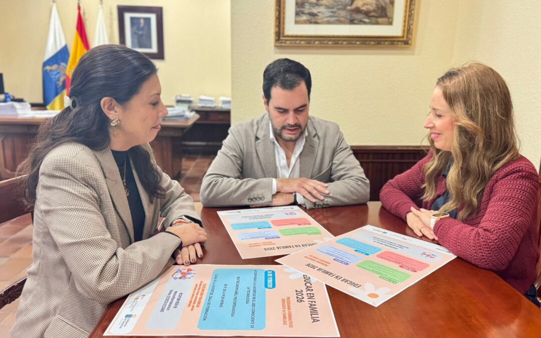 Puerto de la Cruz impulsa el programa “Educar en Familia” para apoyar la educación y el bienestar familiar