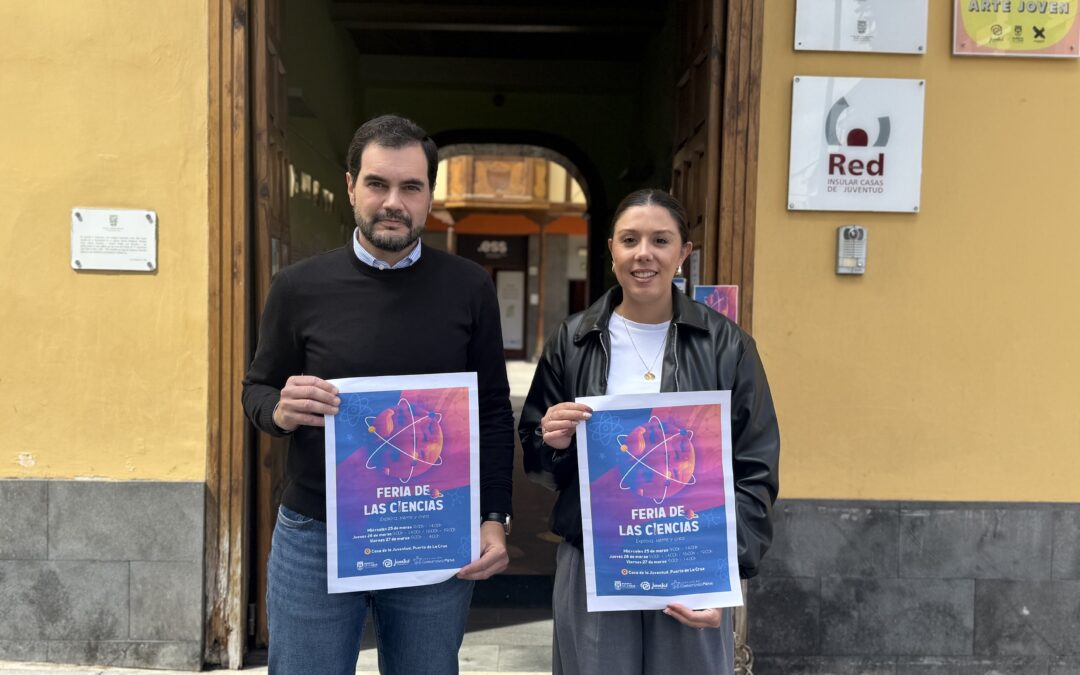 Explora, siente y crea: la ciencia cobra vida en Puerto de la Cruz