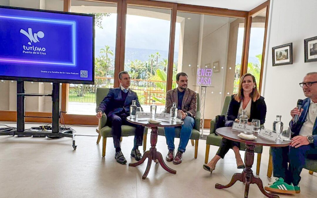 Puerto de la Cruz acoge la premiere de la segunda temporada de En Casa Podcast, un proyecto cultural en crecimiento con el apoyo de Turismo