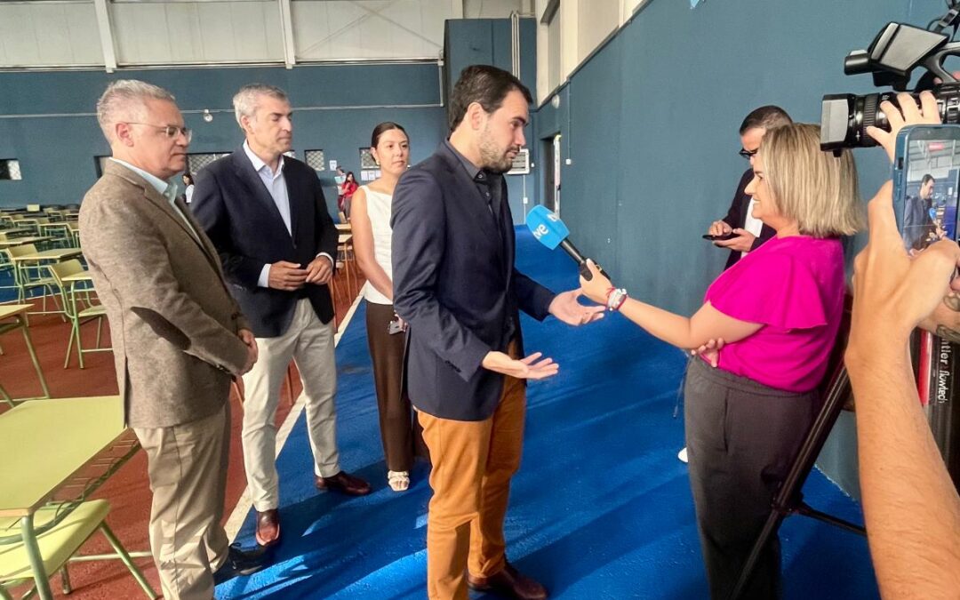 Puerto de la Cruz acoge en el Polideportivo de La Vera una de las sedes de la PAU en Canarias