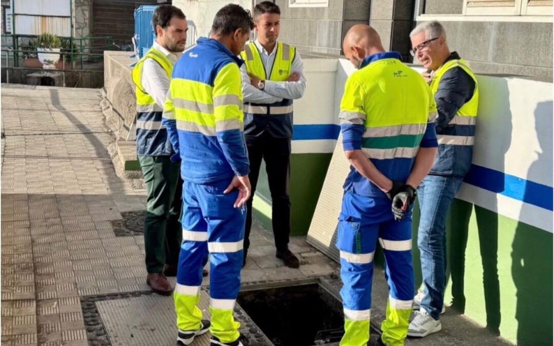 Puerto de la Cruz sustituirá de emergencia el colector de Punta Brava para reforzar la protección del litoral